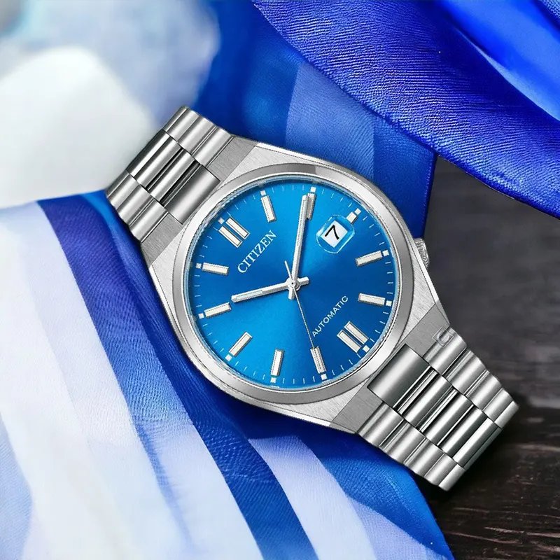 Citizen x Pantone Glowing Blue Automatic Men's Watch | NJ0158-89L